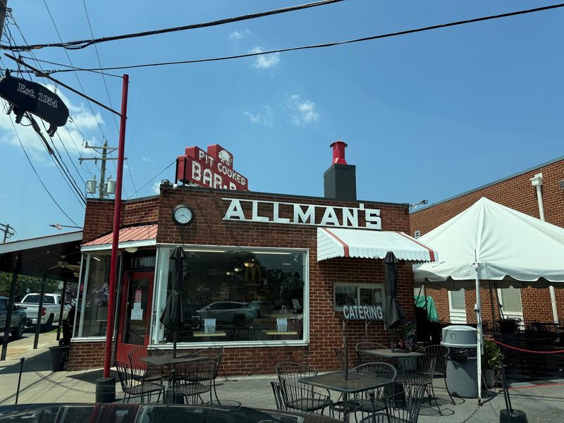 Allman's Bar-B-Que, Fredericksburg, VA Allman's Bar-B-Que, Fredericksburg, VA