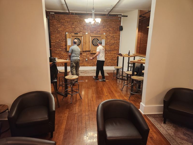 An Upstairs Hideaway With Darts