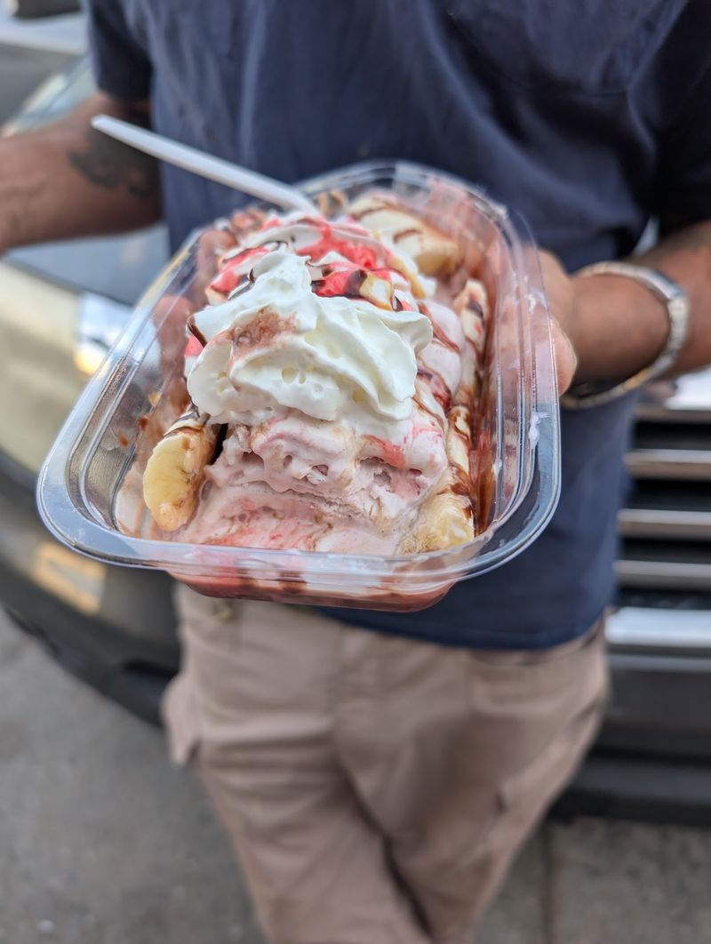 Appalachian Rolled Ice Cream, Blue Ridge, GA