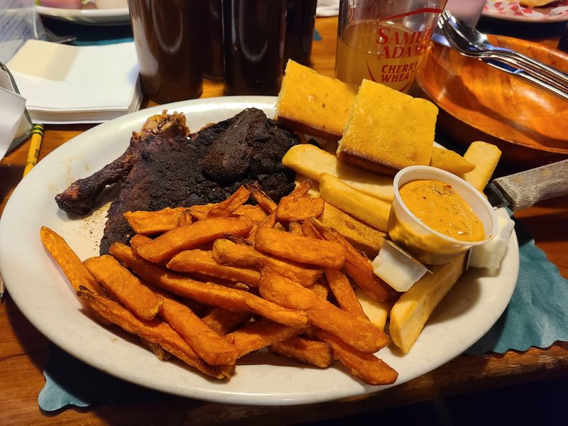 BBQ Roots Behind the Wing Basket