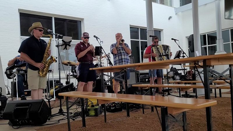 Barbecue, Live Music, And Shade Trees Barbecue, Live Music, And Shade Trees
