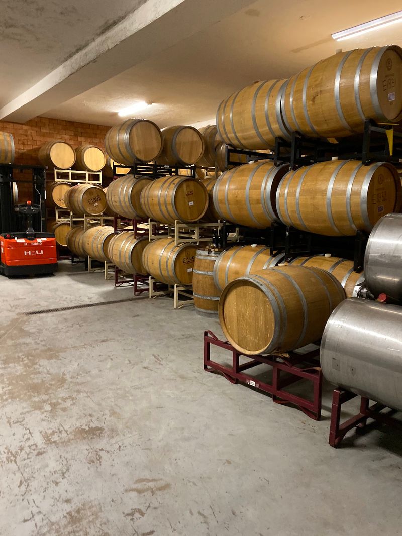 Behind the Barrels on a Guided Tour