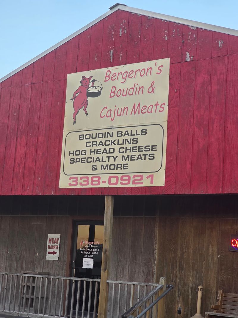 Bergeron's Boudin & Cajun Meats, Port Allen, LA Bergeron's Boudin & Cajun Meats, Port Allen, LA