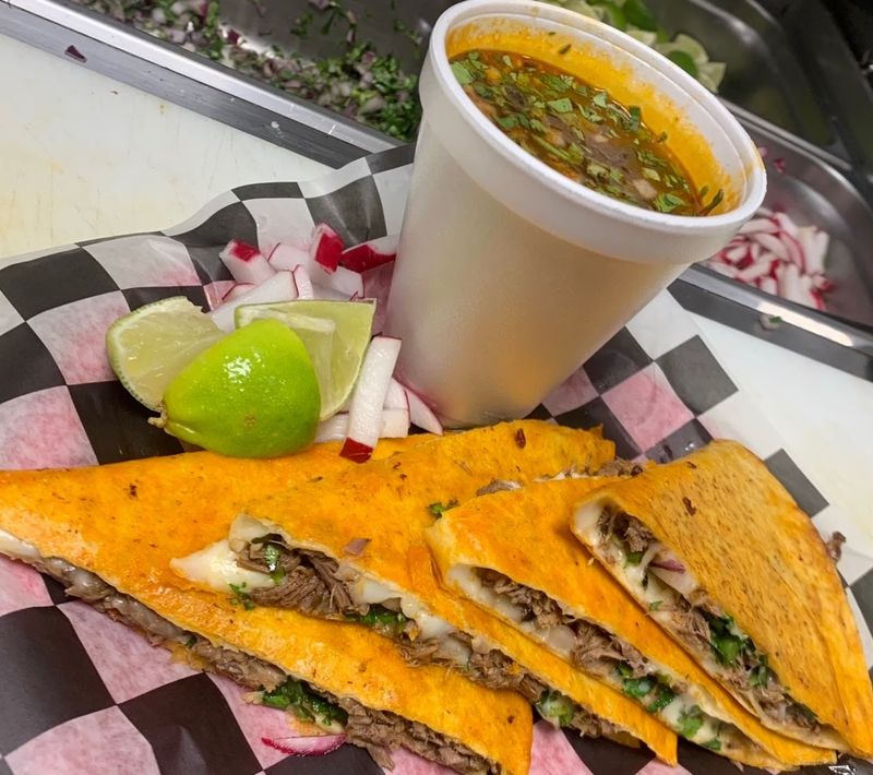 Birria Tacos at the Center of It All