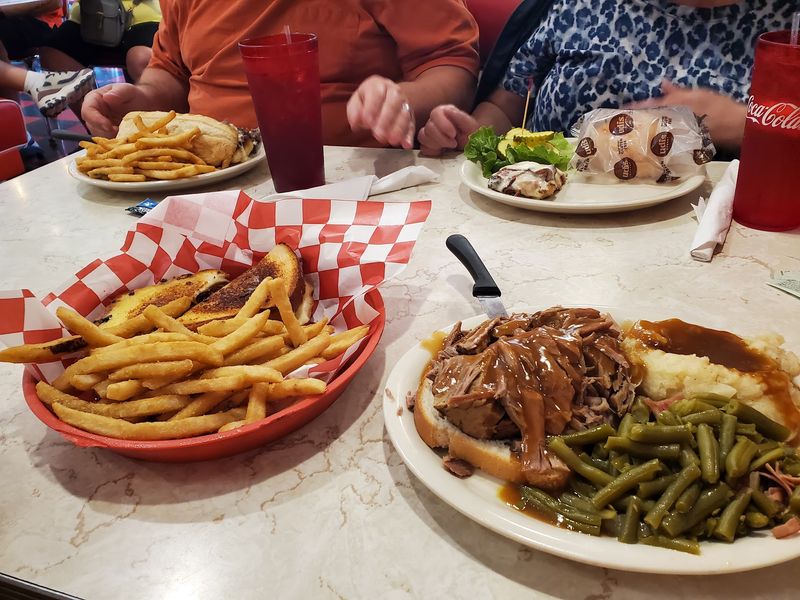 Blue-Plate Classics and Hearty Burgers Blue-Plate Classics and Hearty Burgers