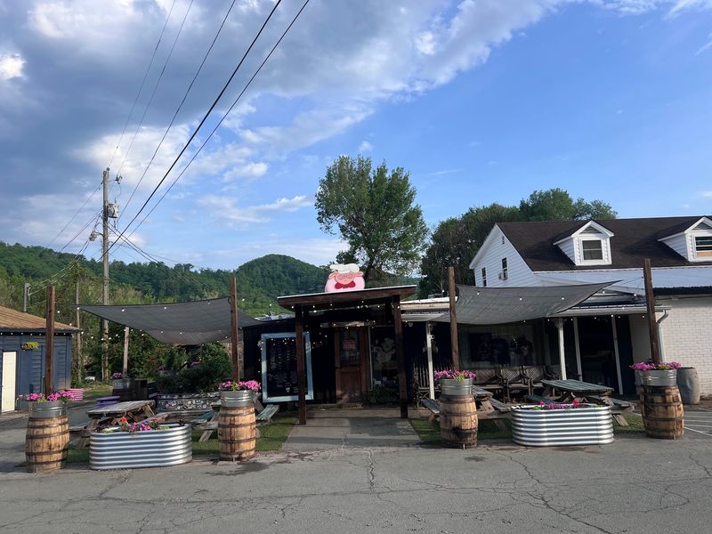 Blue Ridge Pig, Nellysford, Virginia
