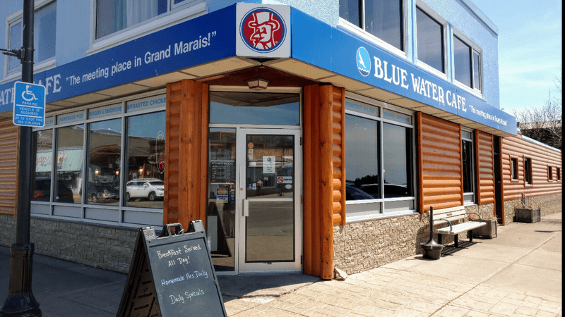 Blue Water Cafe, Grand Marais, MN