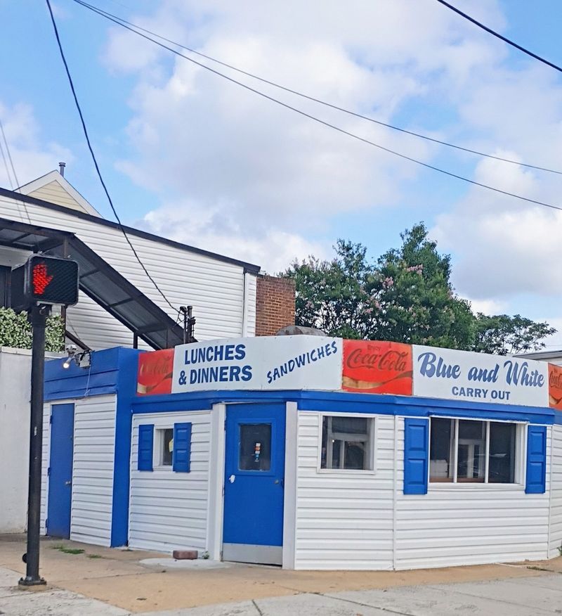 Blue & White Carry Out, Alexandria, VA Blue & White Carry Out, Alexandria, VA