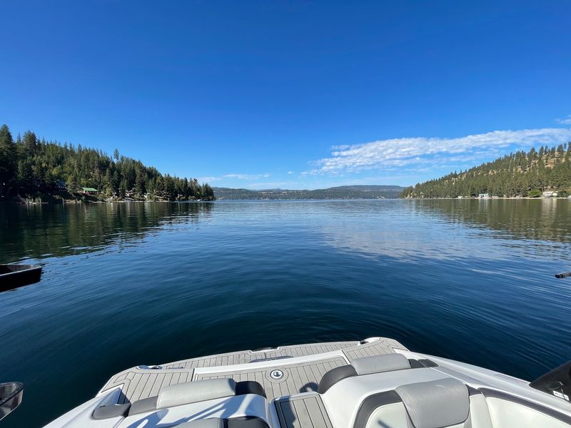 Boating Across The Open Water
