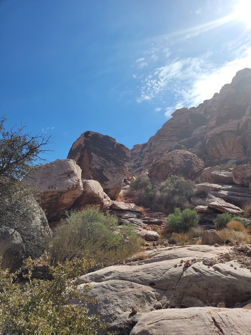 Boulders, Scrambles, And Careful Steps Boulders, Scrambles, And Careful Steps