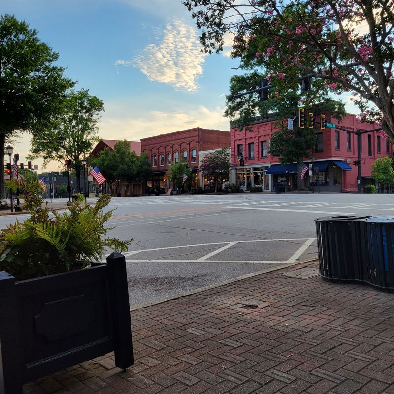 Brick Streets Built for a Slow Stroll