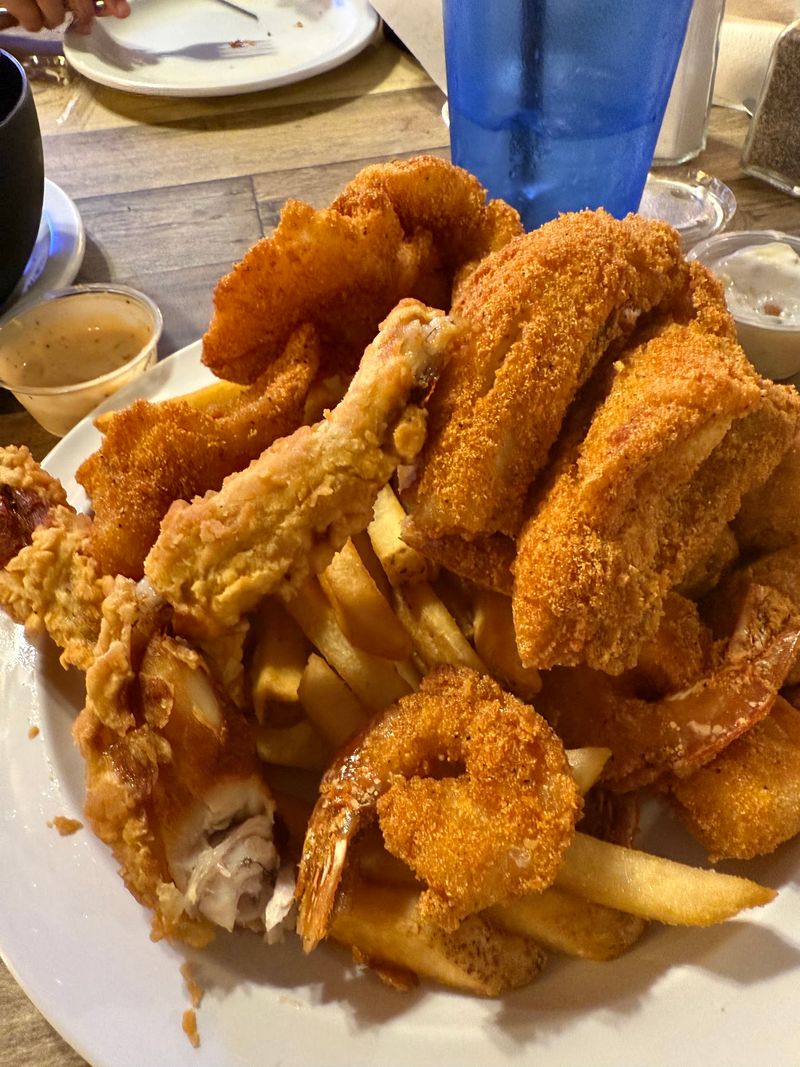 Buckets of Fish and Big Portions Buckets of Fish and Big Portions