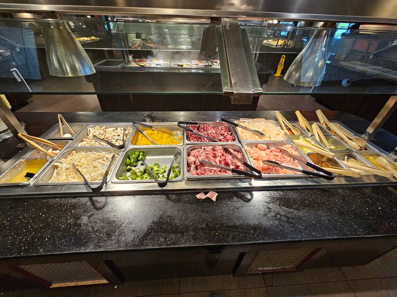 Build Your Own Plate at the Hibachi Grill