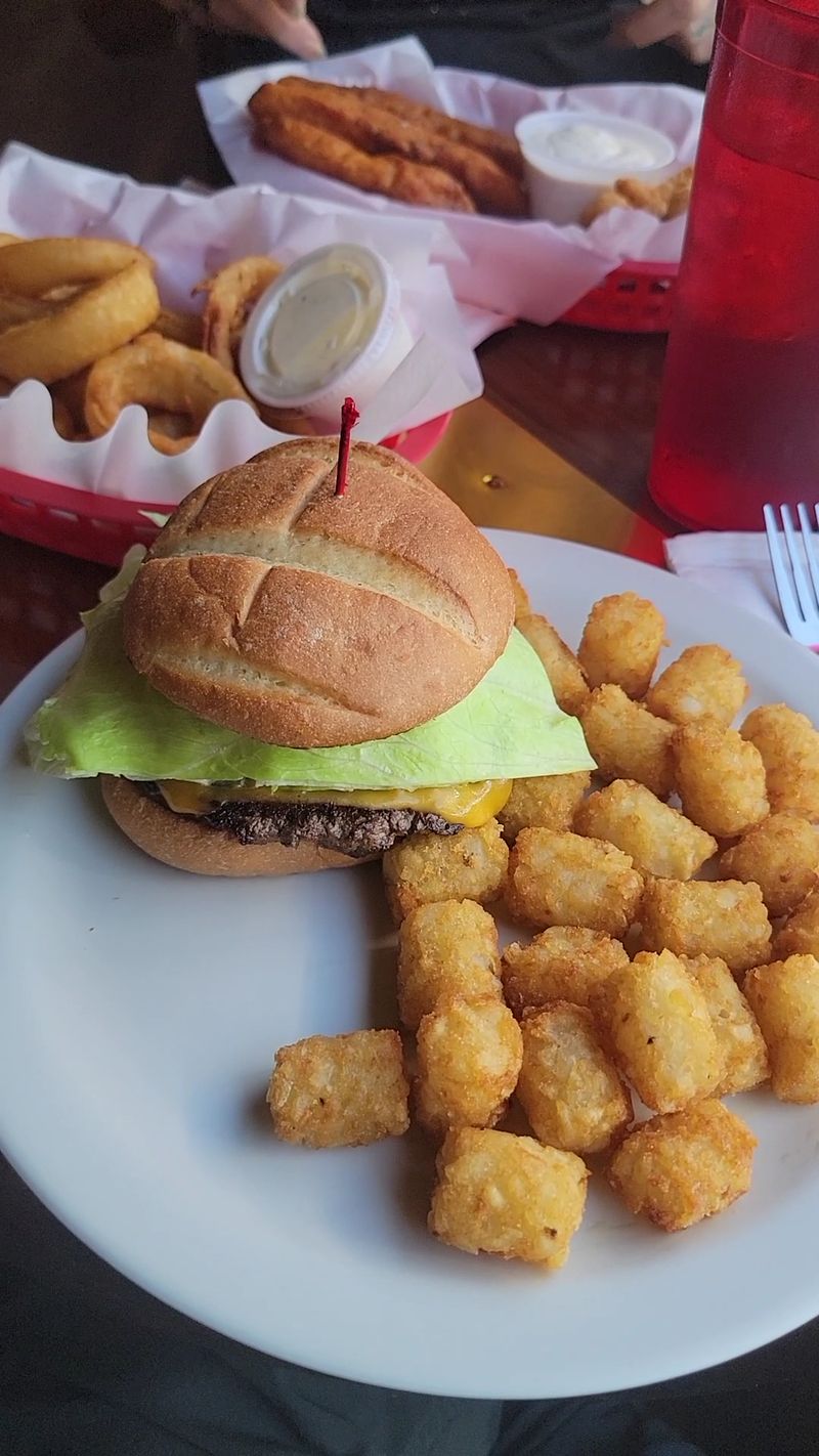 Burgers, Salads, and a Wide Menu