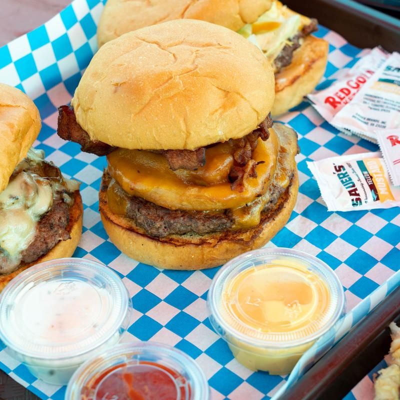 Burgers Straight Off the Griddle
