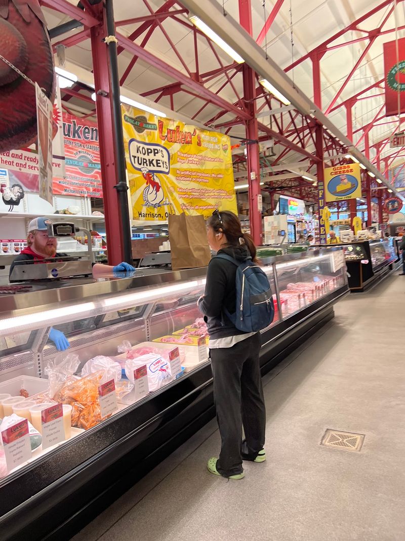 Butcher Counters at the Heart of the Hall