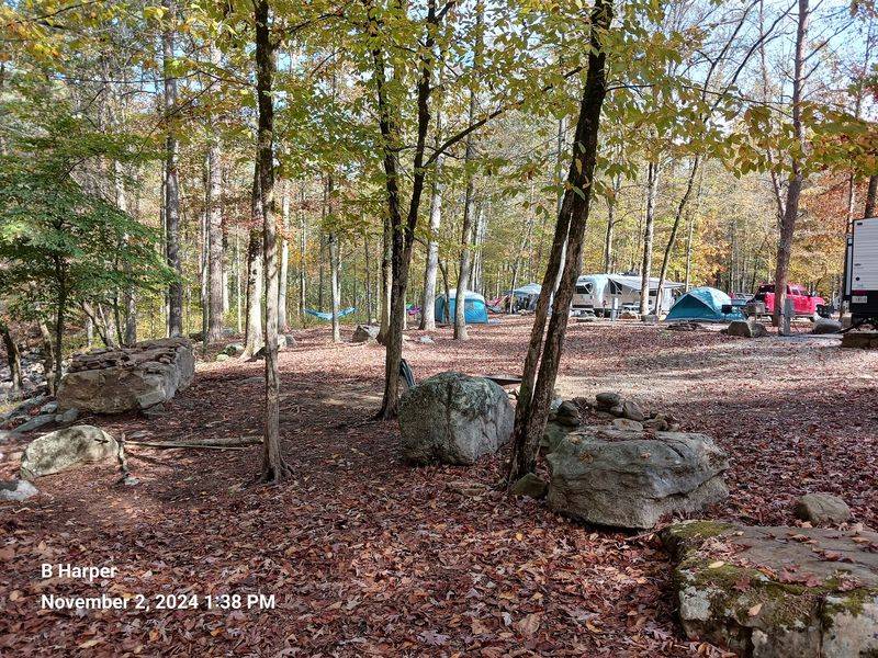 Camping In The Quiet Basin
