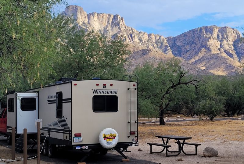 Camping Under the Peaks