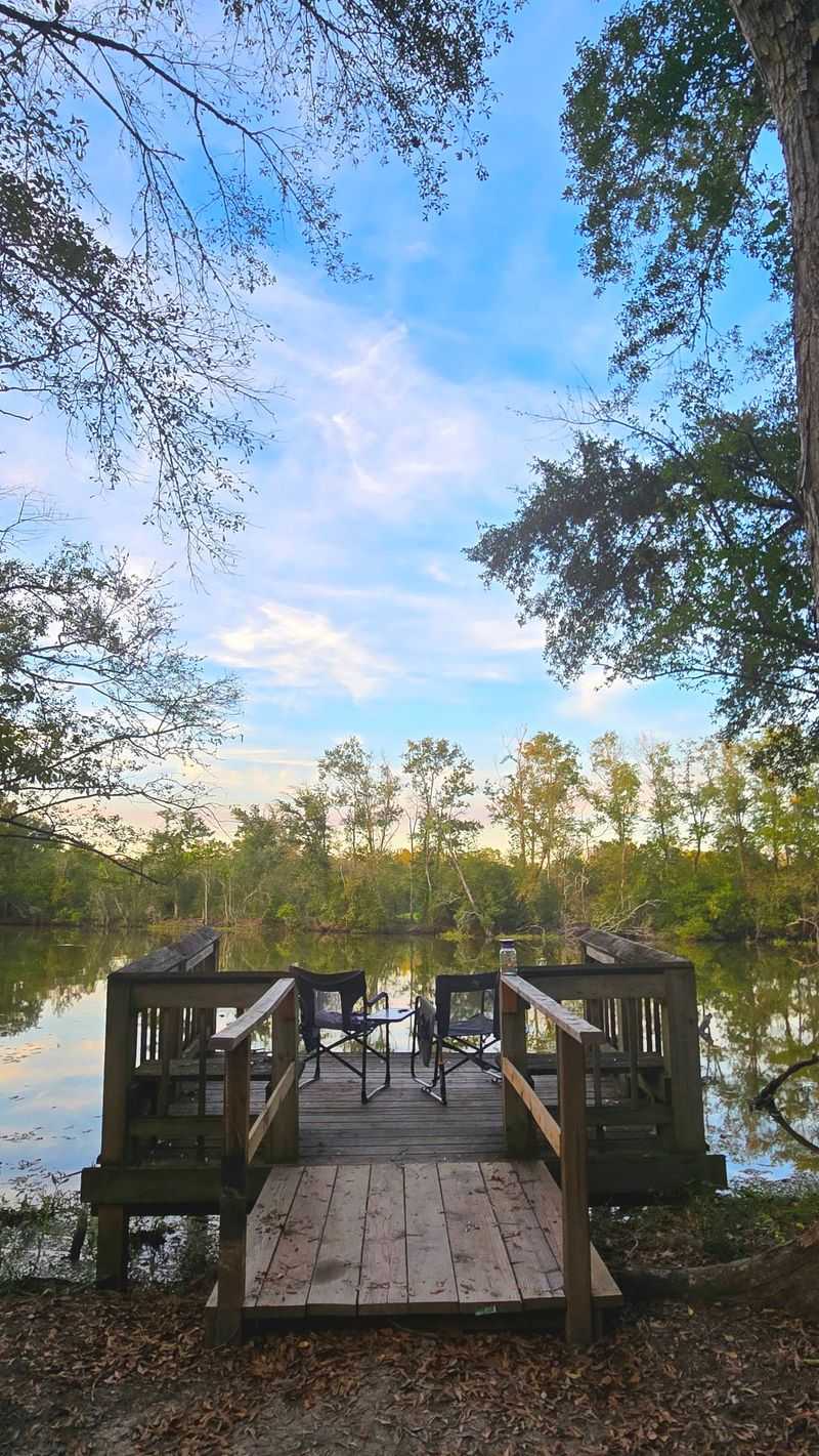 Campsites With A Private Pier