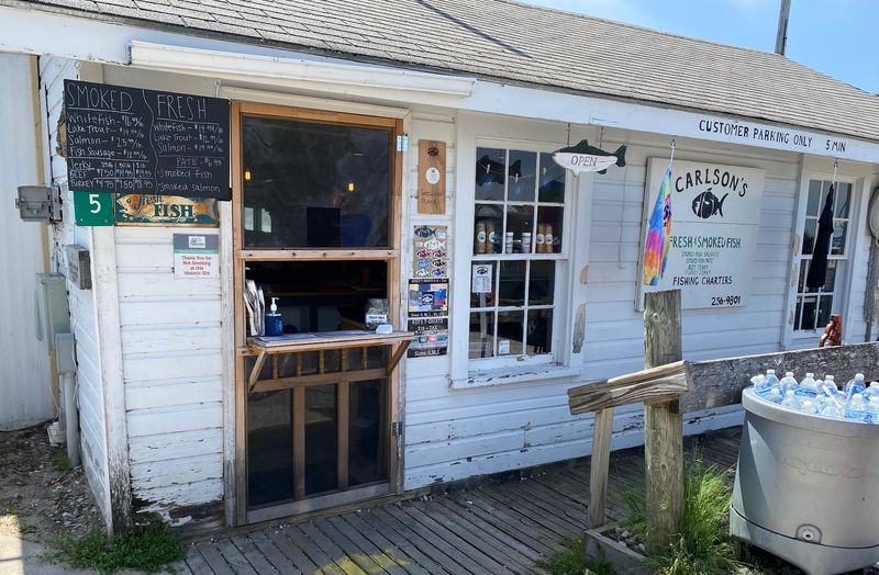 Carlson's Fishery, Leland Carlson's Fishery, Leland