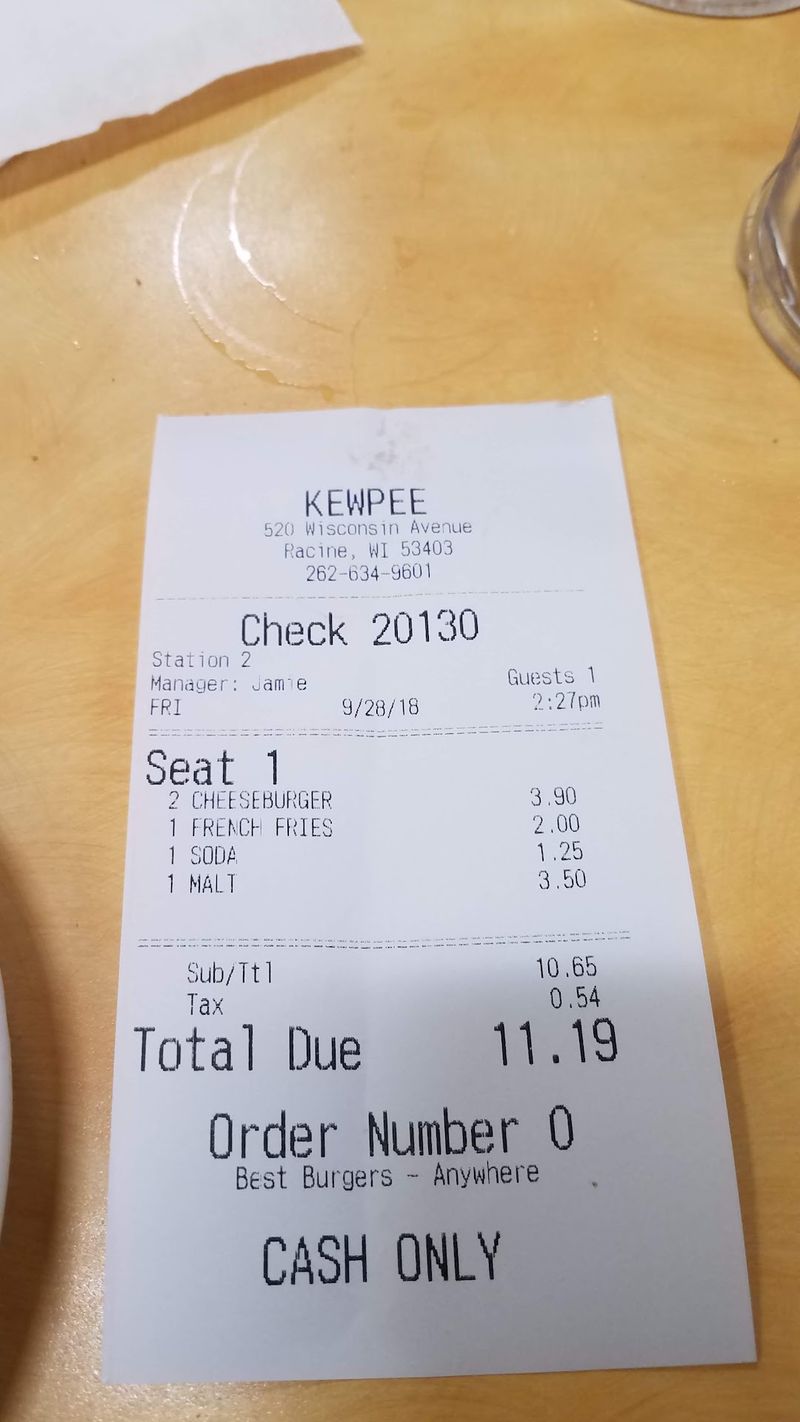 Cash Only And Wallet-Friendly Prices
