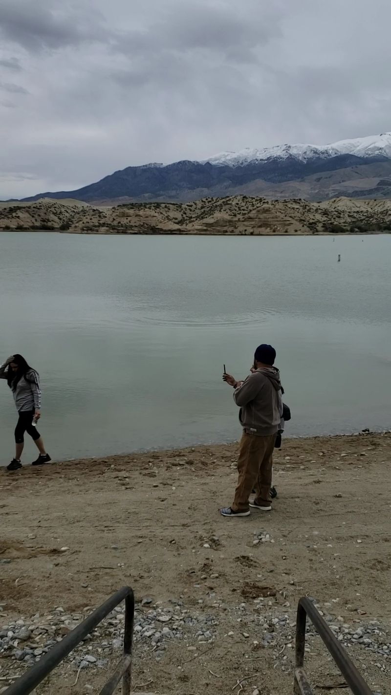 Casting A Line At The Reservoir And River