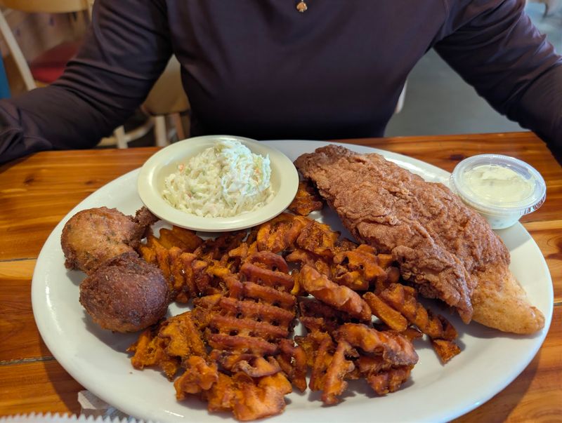 Catfish And Fried Green Tomatoes Steal The Show Catfish And Fried Green Tomatoes Steal The Show