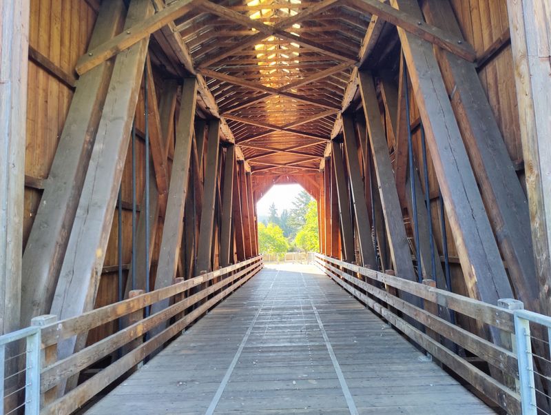 Chambers Covered Railroad Bridge, Cottage Grove, OR Chambers Covered Railroad Bridge, Cottage Grove, OR
