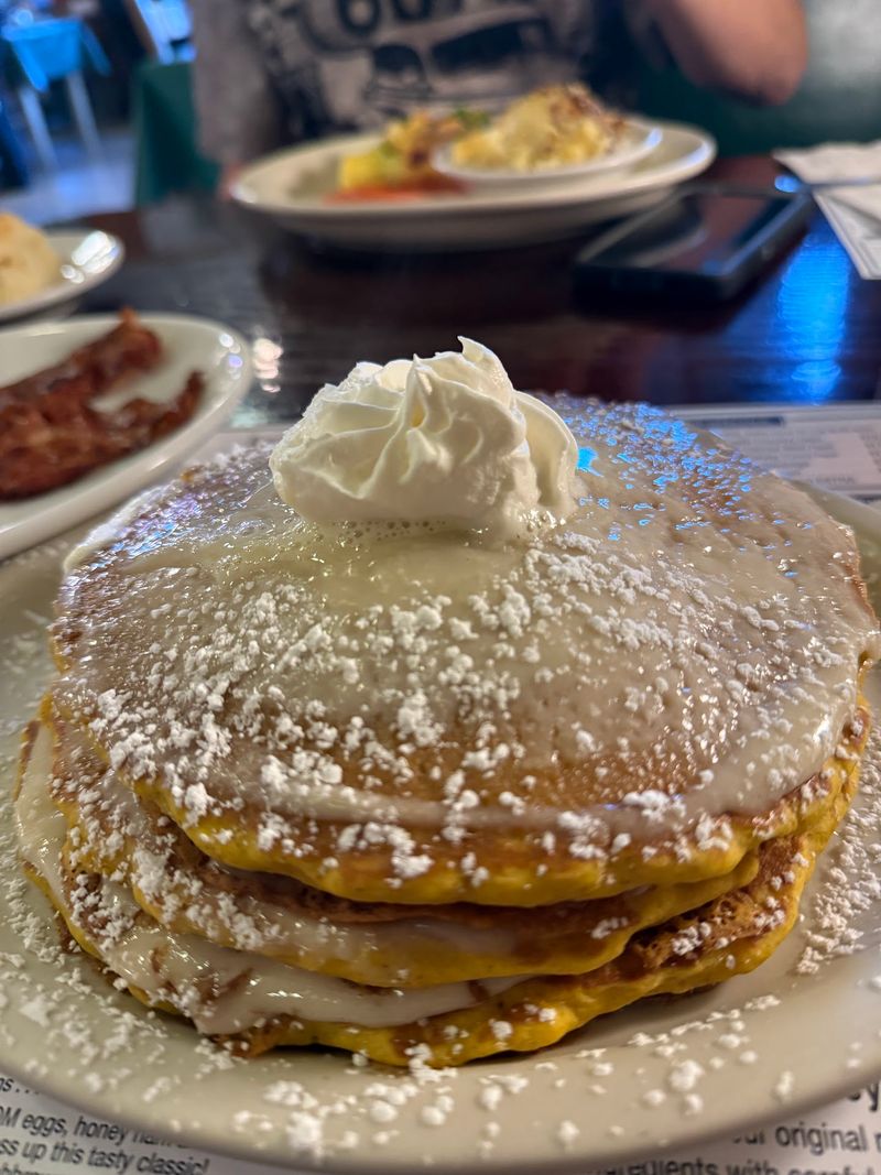 Chasing The Pancake Of The Day