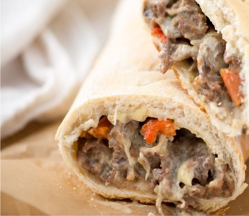 Cheesesteak Stromboli, Two Philly Icons in One
