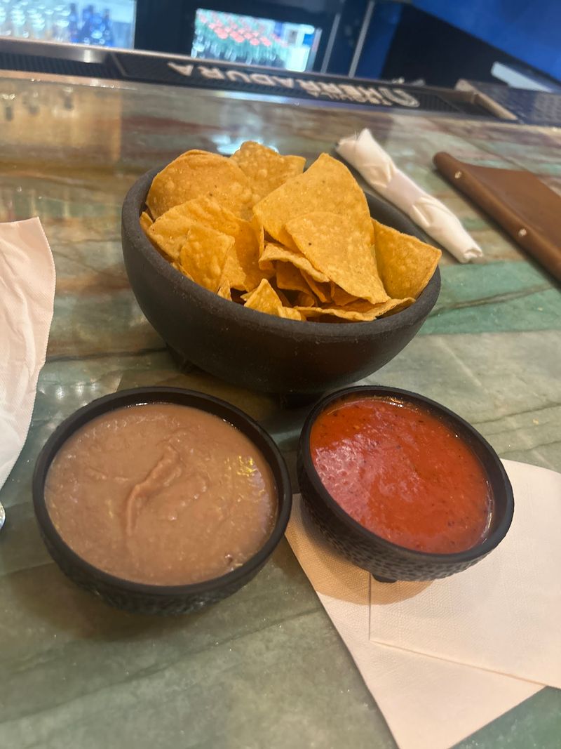 Chips, Salsa, and a Famous Bean Dip Chips, Salsa, and a Famous Bean Dip