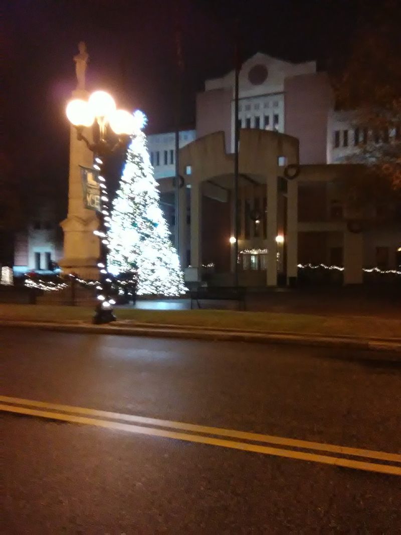 Christmas Lights and the Big Downtown Tree
