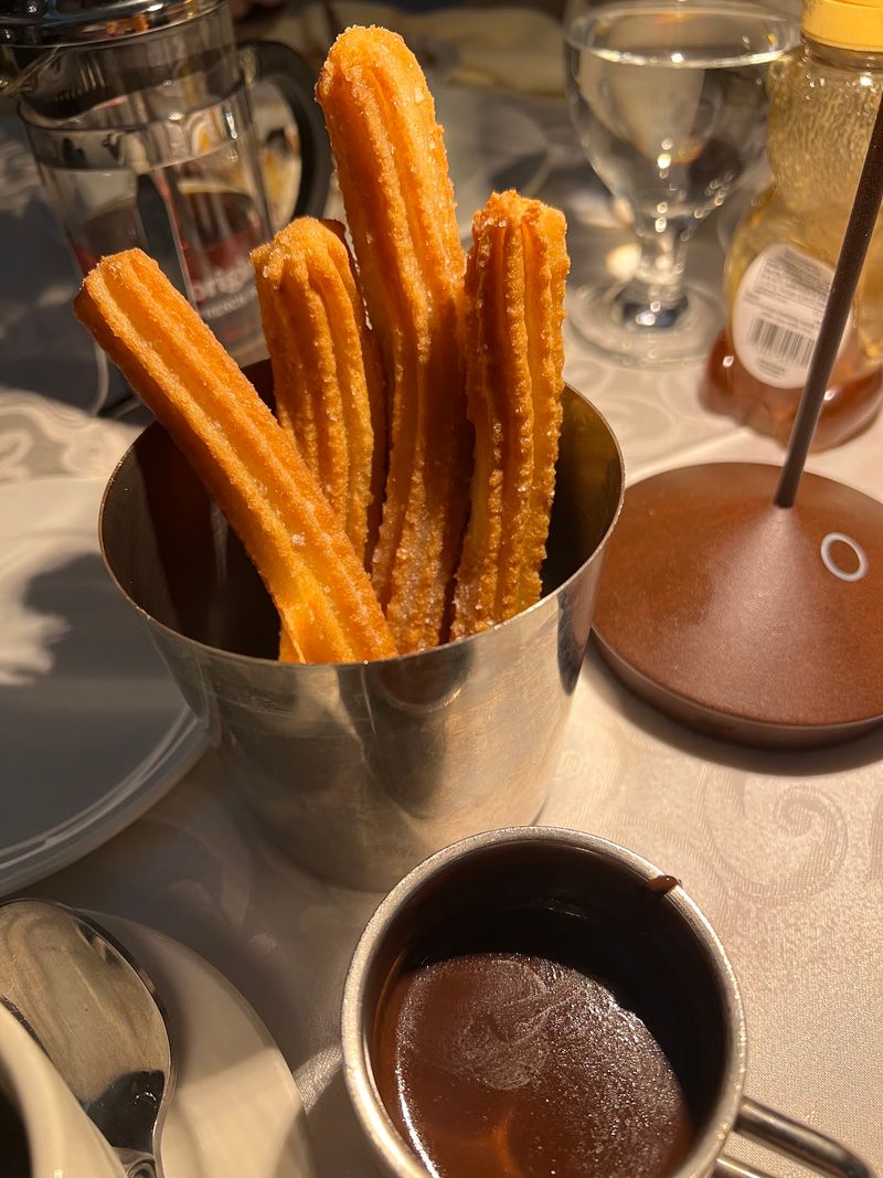 Churros With Chocolate to Close the Night Churros With Chocolate to Close the Night
