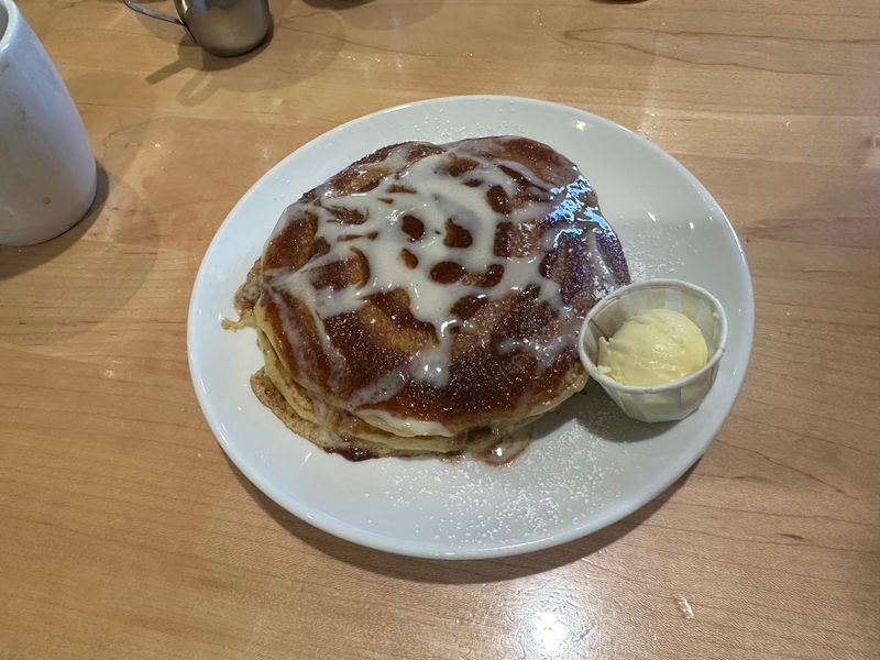 Cinnamon Roll Pancakes, the Undisputed Headliner Cinnamon Roll Pancakes, the Undisputed Headliner