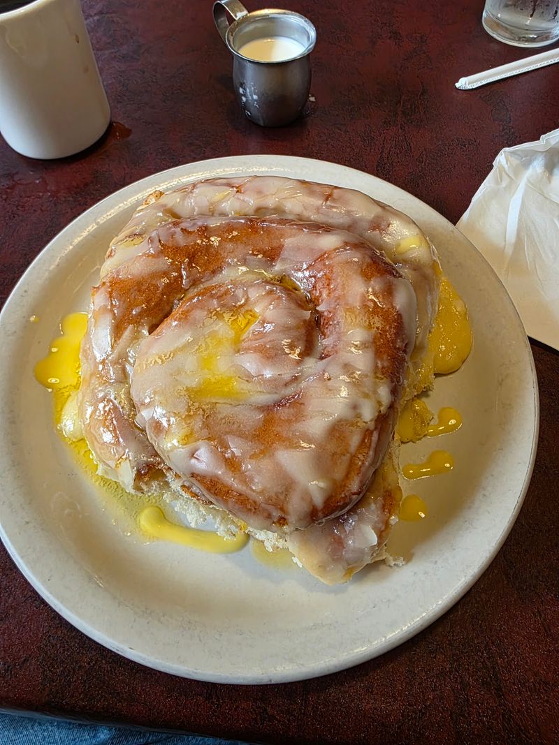 Cinnamon Rolls Built Like Spare Tires