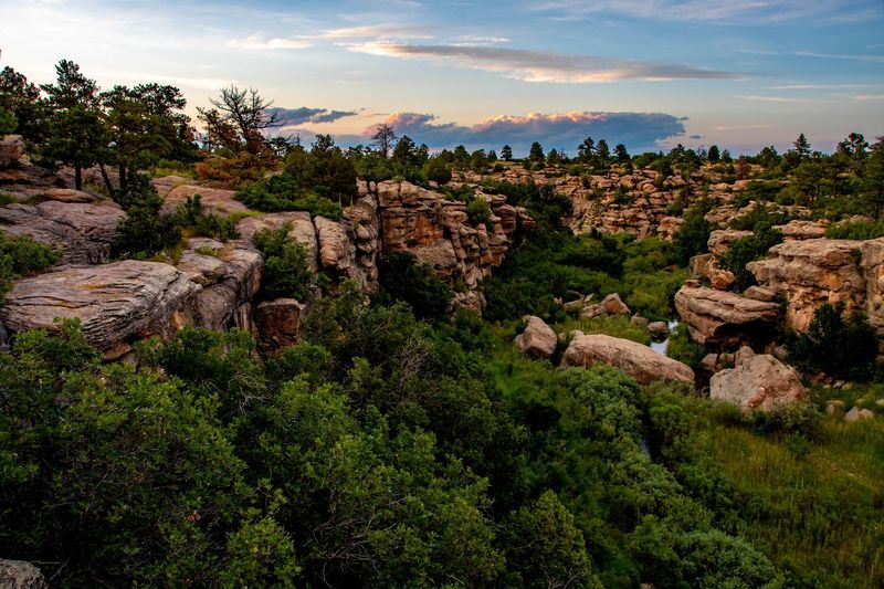 Climbing on Conglomerate Rock