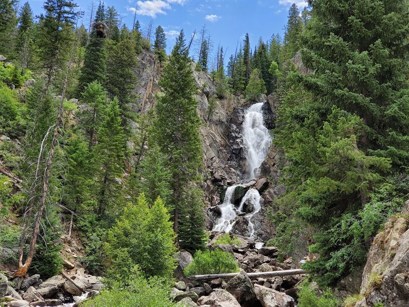 Climbing to the Upper Falls for a Real Adventure