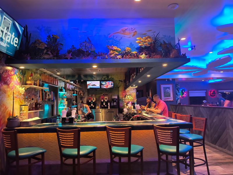 Cocktails Served in Coconut Shells
