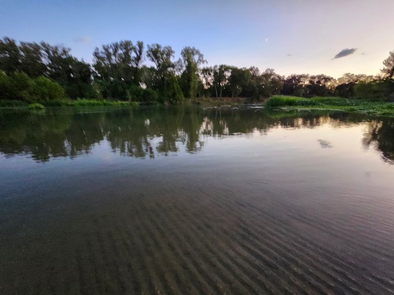 Colorado River and Fisherman's Park, Bastrop, Texas Colorado River and Fisherman's Park, Bastrop, Texas