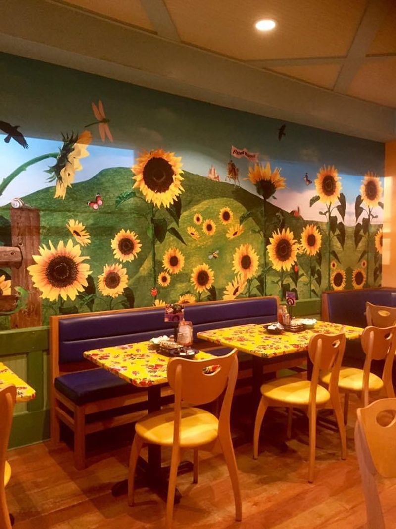 Colorful Walls And Comfortable Corners