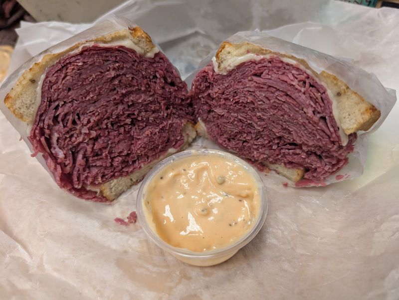 Corned Beef Stacked to Towering Heights