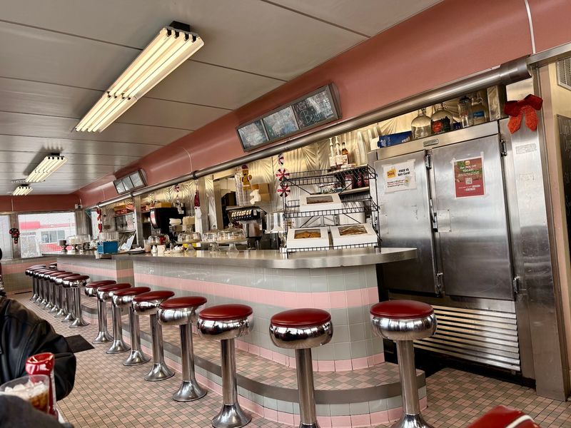 Counter Stools and Cozy Booths