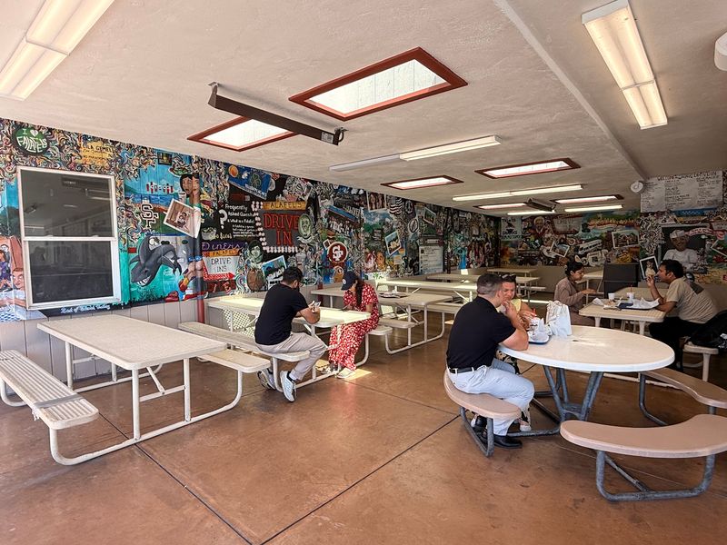 Covered Terrace and Picnic-Table Hangouts