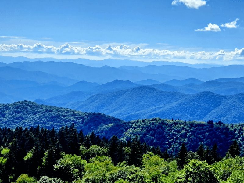 Cowee Mountain Overlook, Canton, NC