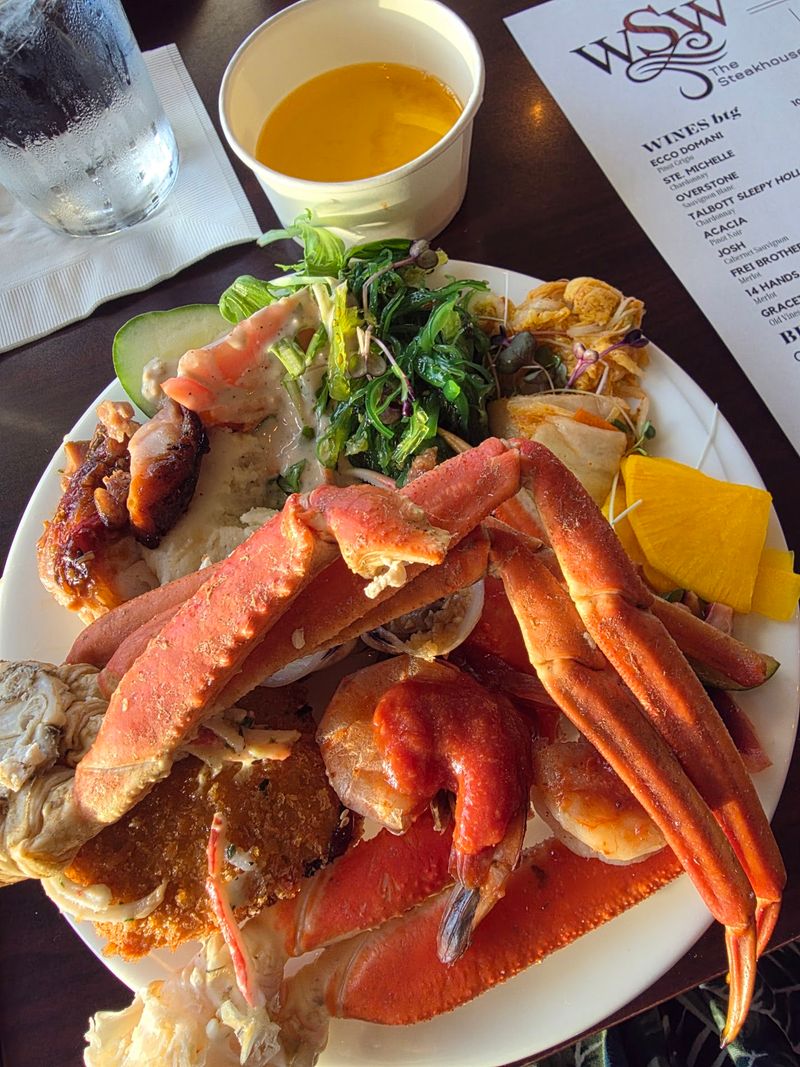 Crab Legs And Seafood Options