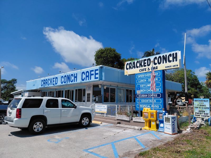 Cracked Conch Cafe, Marathon, FL Cracked Conch Cafe, Marathon, FL