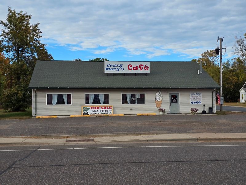 Crazy Mary's Cafe, Finlayson, MN