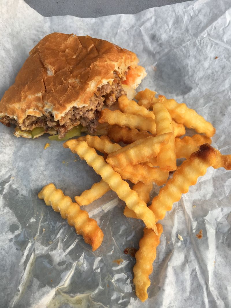 Crinkle Fries and a Cherry Coke Trick