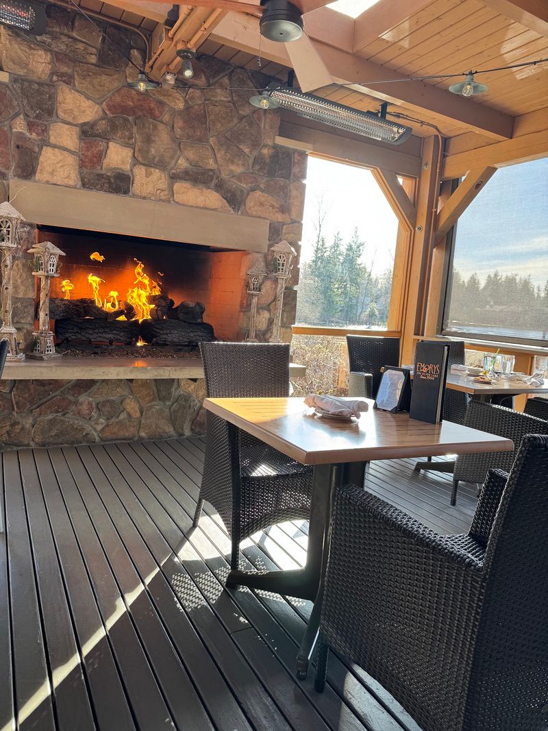 Decks, Fireplaces, And A Heated Glass Room