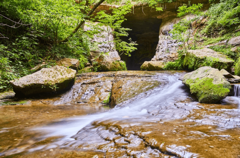 Descending Into Donaldson Cave